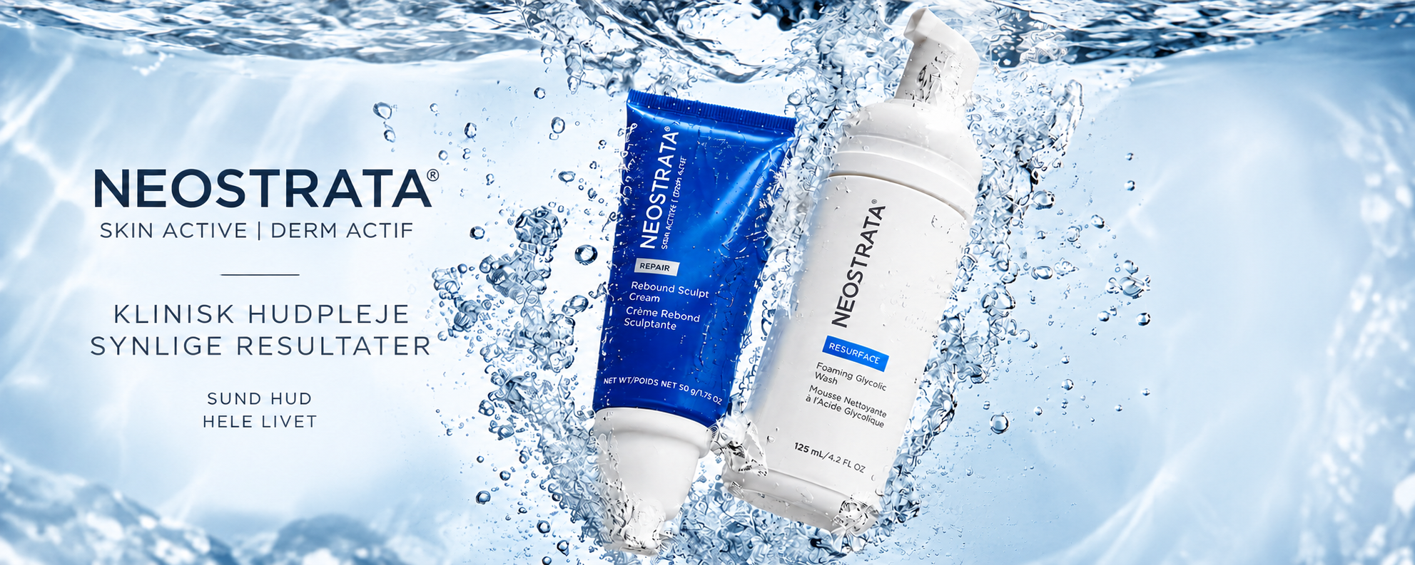 NEOSTRATA hudpleje &ndash; klinisk hudpleje med dokumenterede ingredienser