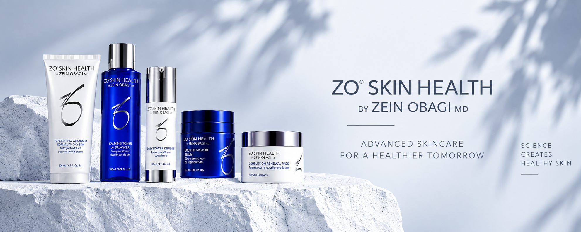 ZO Skin Health hudpleje &ndash; avanceret hudpleje udviklet af Dr. Zein Obagi