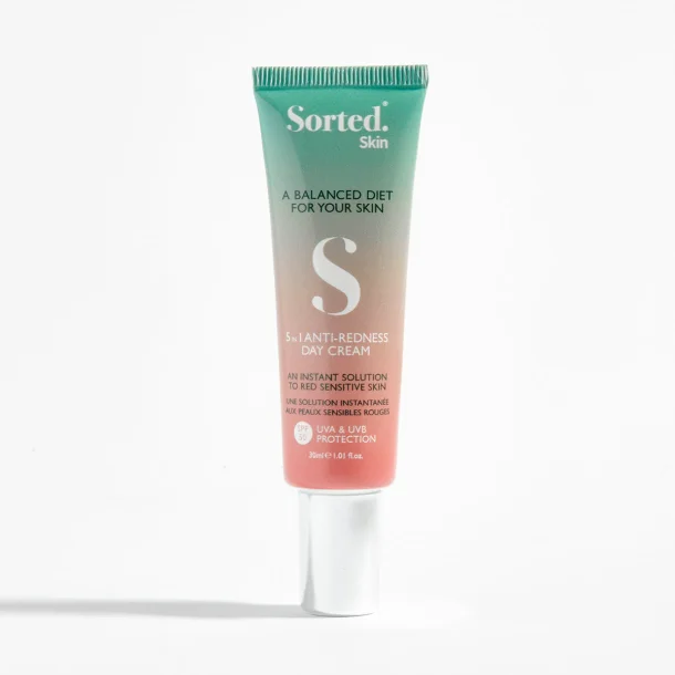 Sorted Skin 5 in1 Anti-Redness Day Cream SPF 50 - Dagcreme mod R�dme, 30 ml