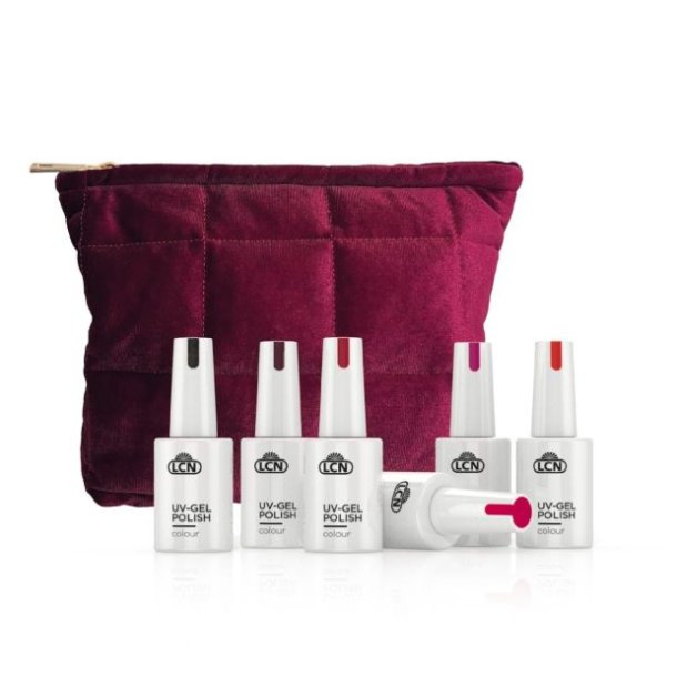 LCN UV Gel Polish Set, Rouge