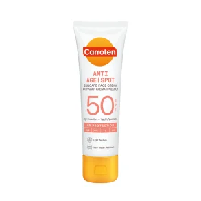 Carroten Anti-age Spot Face Cream SPF 50 - Ansigtssolcreme, 50 ml