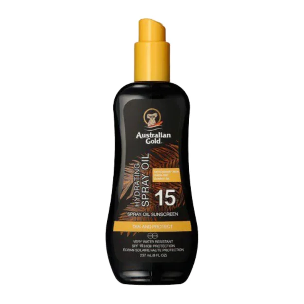 Australian Gold Carrot Oil Spray SPF 15, 237 ml