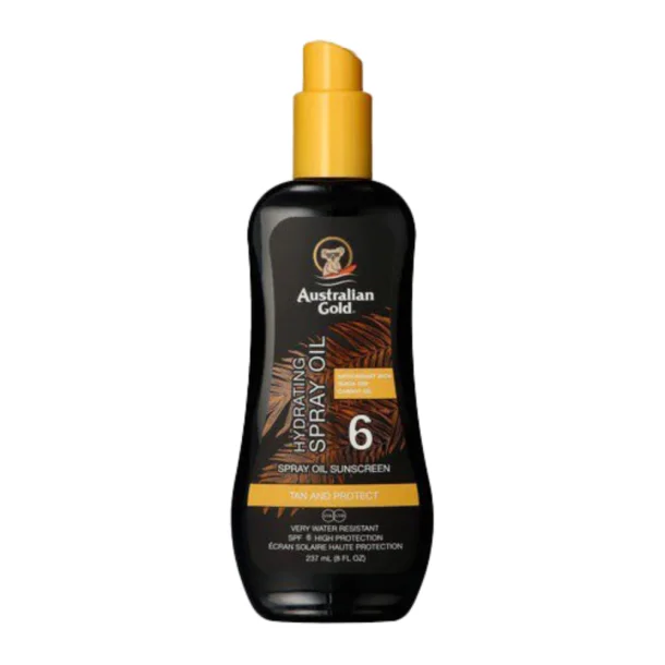 Australian Gold Carrot Oil Spray SPF 6, 237 ml
