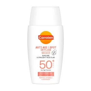 Carroten Tinted Face Fluid SPF 50+ - Anti-Age & Antispot Solcreme, 50 ml
