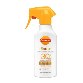 Carroten Family Face & Body Milk Trigger SPF 30 - Solcreme til Familien, 270 ml