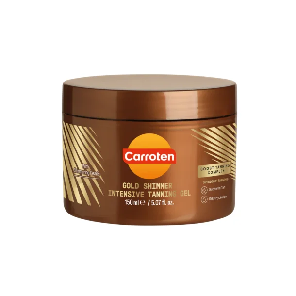 Carroten Gold Shimmer Tanning Gel - Glow &amp; Sommergl�d, 150 ml