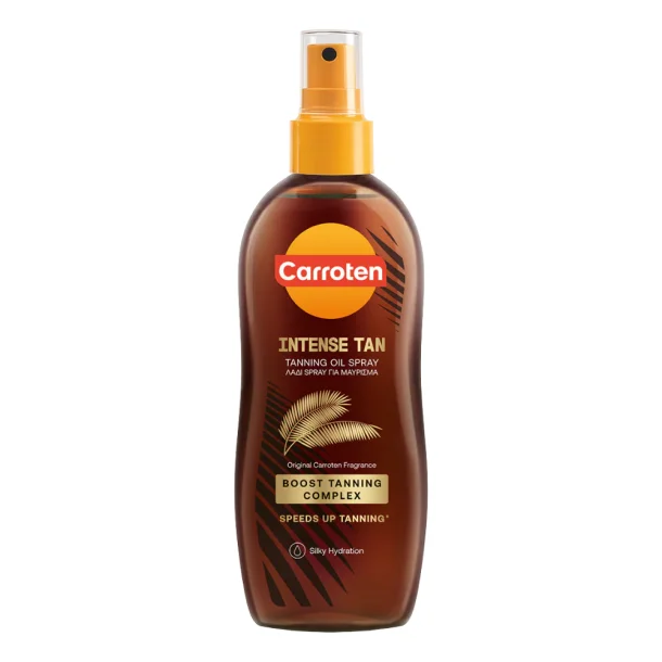 Carroten Intense Tan Oil Spray SPF 0 - Intens Sommergl�d, 150 ml