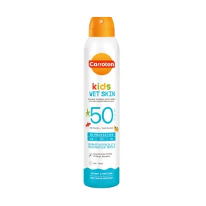 Carroten Kids Wet Spray SPF 50 - Solspray til V�d & T�r Hud, 200 ml