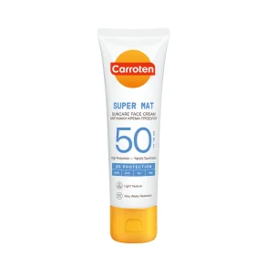 Carroten Super Mat Face Cream SPF 50 - Matterende Ansigtssolcreme, 50 ml