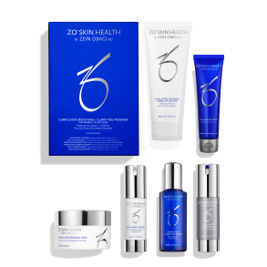 ZO Skin Health Complexion Smoothing + Clarifying Program - Hudplejes�t til Fedtet & Uren Hud, 6 dele