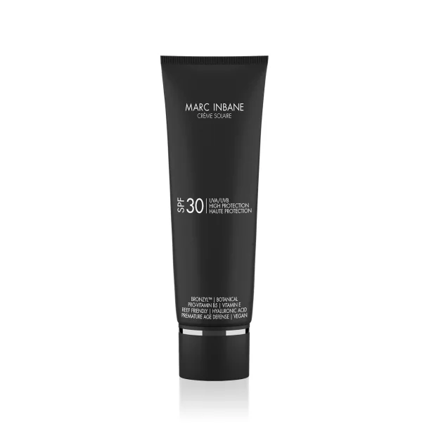 Marc Inbane Cr�me Solaire SPF 30 Natural - Fugtgivende ansigtssolcreme med SPF 30, 50 ml