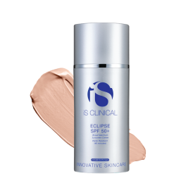 iS Clinical Eclipse SPF 50+ PerfecTint Beige - Solcreme med farve til ansigt, 100 g