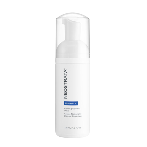 Neostrata Foaming Glycolic Wash - Eksfolierende rens med glykolsyre (AHA), 100 ml