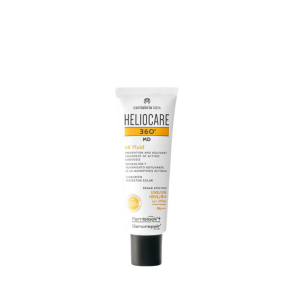 HelioCare AK Fluid SPF 100+ - Ekstra H�j Solbeskyttelse til Solskadet Hud, 50 ml