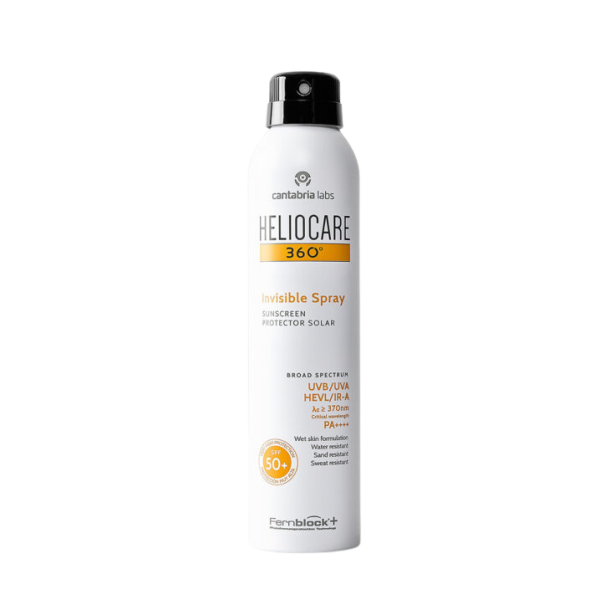 HelioCare Invisible Spray SPF 50+ - Transparent Solspray med H�j Beskyttelse, 200 ml