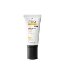 HelioCare Water Gel Color SPF 50+ Beige - Farvet Solcreme med Glow, 50 ml 