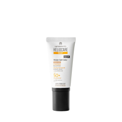 HelioCare Water Gel Color SPF 50+ Bronze - Farvet Solcreme med Glow, 50 ml