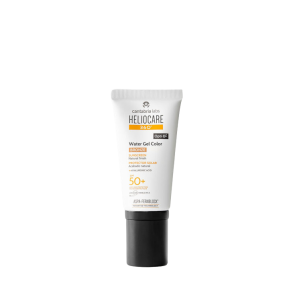 HelioCare Water Gel Color SPF 50+ Bronze - Farvet Solcreme med Glow, 50 ml