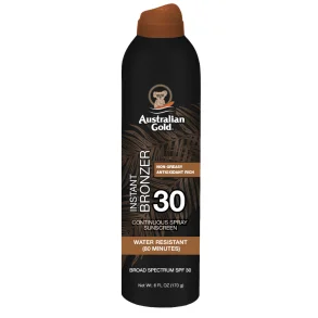 Australian Gold Instant Bronzer Continuous Spray SPF 30, 177 ml