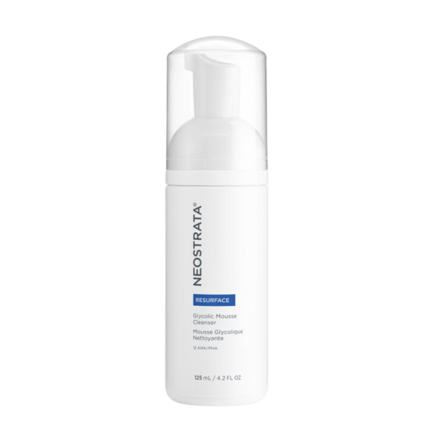 NeoStrata Glycolic Mousse Cleanser - Skummende rens med glykolsyre for glattere hud, 125 ml