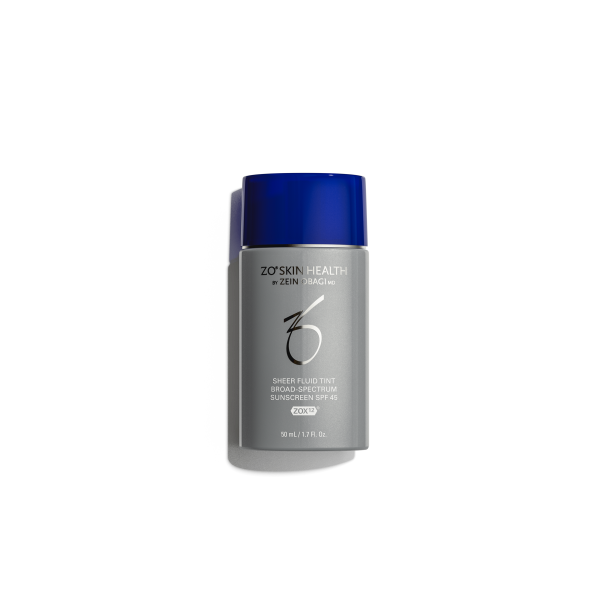 ZO Skin Health Sheer Fluid Tint SPF 30 Medium-Tan - Mineralsk Solcreme med Farve til Ansigt, 50 ml
