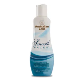 Australian Gold Smooth Faces - Ansigtslotion til Tanning, 120 ml