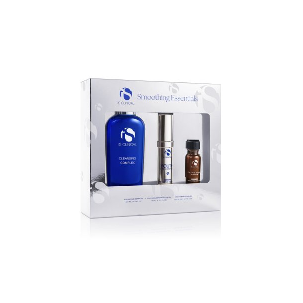 iS Clinical Smoothing Essentials - Hudforbedrende kit (Holiday Collection 2025)