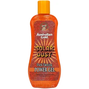 Australian Gold Solar Dust Power Gel - Shimmer Tanning Gel, 237 ml