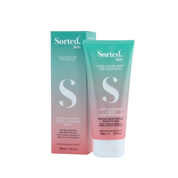 Sorted Skin Calm &amp; Nourish Liquid Cleansing Balm - Ansigtsrens til Sensitiv Hud, 100 ml