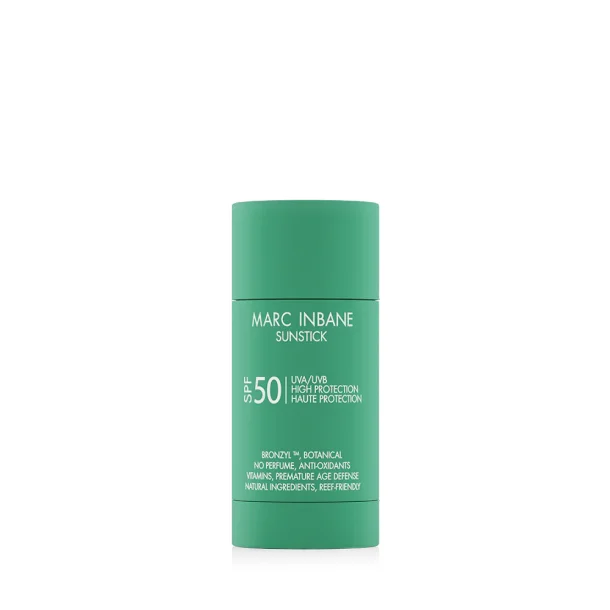 Marc Inbane Sunstick SPF 50 - Solstift til Ansigt &amp; L�ber, Ocean Green