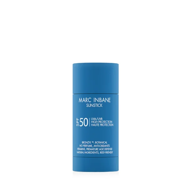 Marc Inbane Sunstick SPF 50 - Solstift til Ansigt &amp; L�ber, Reef Blue