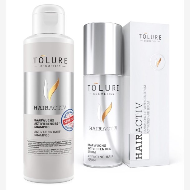 Tolure Hairactive Serum &amp; Tolure Hairactive Activating Shampoo, Holiday Collection 2025 