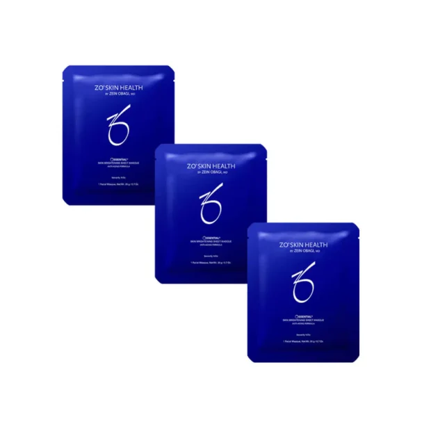 ZO Skin Health Skin Brightening Sheet Masque - Ansigtsmaske mod Pigment Gl�d, 3 stk