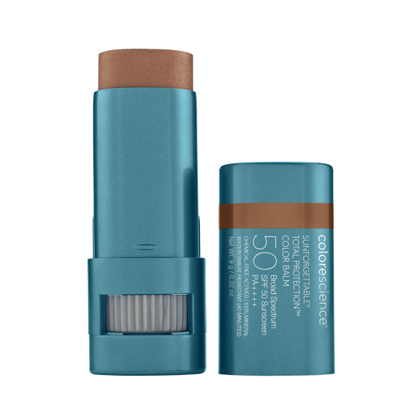 Colorescience Total Protection Color Balm SPF 50 Bronze � Farvet Balm med Solbeskyttelse, 9 g