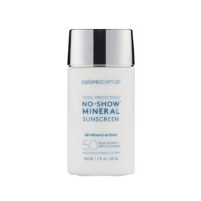 Colorescience Total Protection No Show SPF 50 - Usynlig mineral Solcreme Uden Hvid Hinde, 50 ml