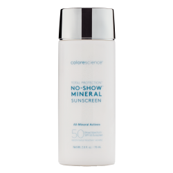 Colorescience Total Protection No Show SPF 50 - Usynlig mineral Solcreme Uden Hvid Hinde, 78 ml