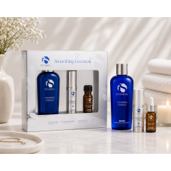 iS Clinical Smoothing Essentials - Hudforbedrende hudplejes�t (Holiday Collection 2025), 3 dele