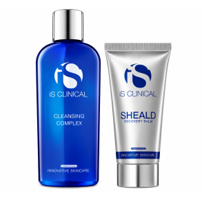 iS Clinical Duo Cleansing Complex 180 ml + Sheald Recovery Balm 60 g - Rens & Pleje til Sensitiv Hud